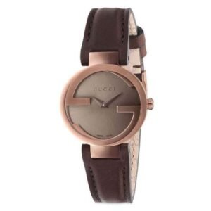 Gucci Women Brown Dial Quartz -YA133504