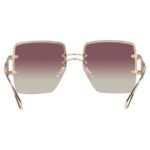Bvlgari Women Sunglasses BV6178 20141L 57 - Pink Gold