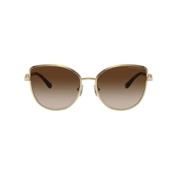 Michael Kors Women Glamour Cat Eye Gold Sunglass - 0MK1144B 10141356