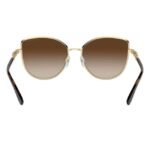 Michael Kors Women Glamour Cat Eye Gold Sunglass - 0MK1144B 10141356