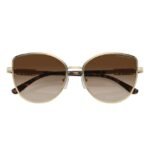 Michael Kors Women Glamour Cat Eye Gold Sunglass - 0MK1144B 10141356
