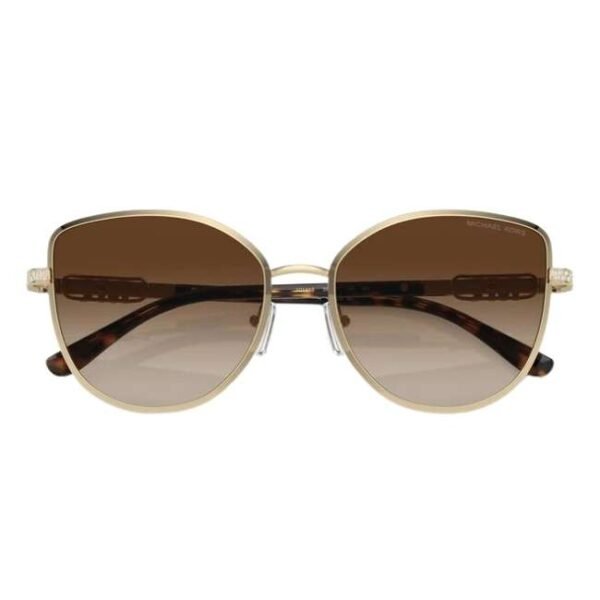 Michael Kors Women Glamour Cat Eye Gold Sunglass - 0MK1144B 10141356