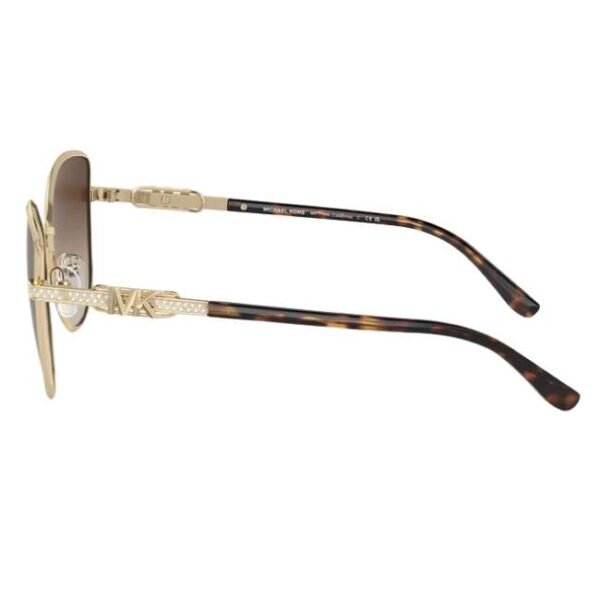 Michael Kors Women Glamour Cat Eye Gold Sunglass - 0MK1144B 10141356