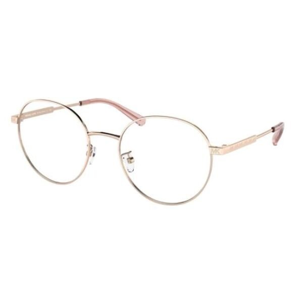 Michael Kors Women Round Rose Gold Eyeglass - 0MK3055 1108SB52