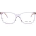 Michael Kors Women Rectangle Polished Clear Eyeglass - 0MK4080U 3015 52