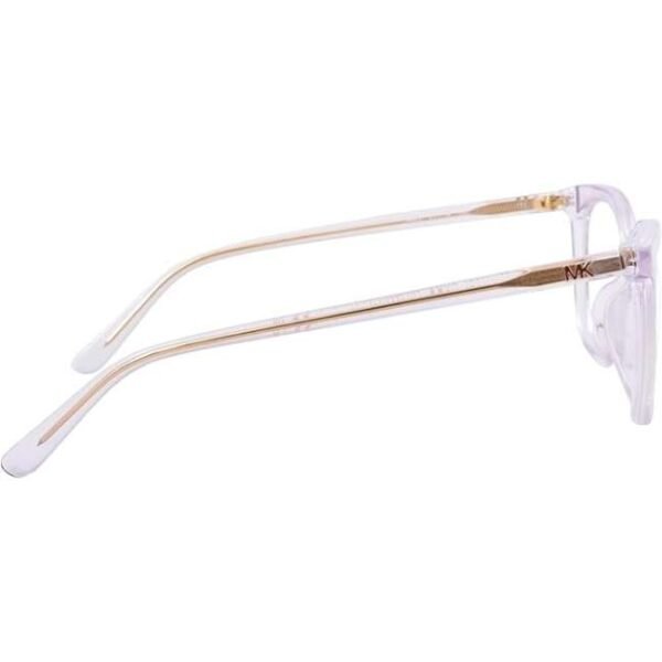 Michael Kors Women Rectangle Polished Clear Eyeglass - 0MK4080U 3015 52