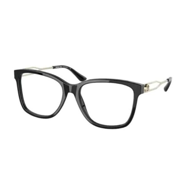 Michael Kors Women Square Black Eyeglass - 0MK4088 3005 53