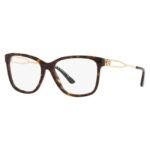 Michael Kors Women Square Dark Tortoise Eyeglass - 0MK4088 3006 53