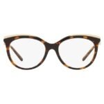 Michael Kors Women Round Dark Tortoise Eyeglass - 0MK4089U 3006 51