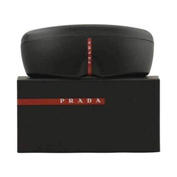 Prada Men Shiny Black Square Sunglass - 0PR 04YS 1AB2D056