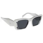 Prada Women White Square Sunglass - 0PR 08YS 04V6O251