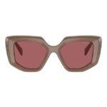 Prada Women Opal Loden Brown Geometric Sunglass - 0PR 14ZS 11S08S50