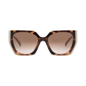 Prada Women Caramel Tortoise Cat Eye Sunglass - 0PR 15WS 01R0A654