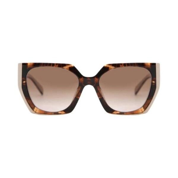 Prada Women Caramel Tortoise Cat Eye Sunglass - 0PR 15WS 01R0A654