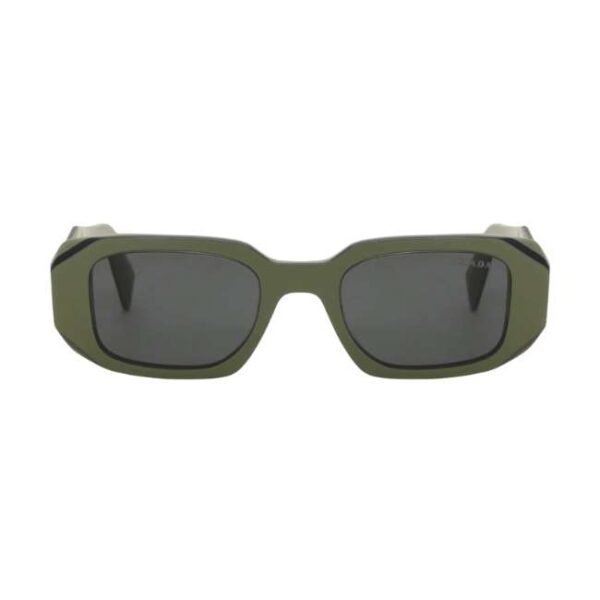 Prada Women Sage Green Rectangle Sunglass - 0PR 17WS 1355S049