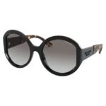 Prada Women Black Round Sunglass - 0PR 22XS 1AB0A755