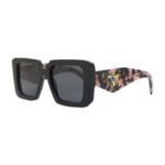 Prada Women Black Square Sunglass - 0PR 23YS 1AB5S051