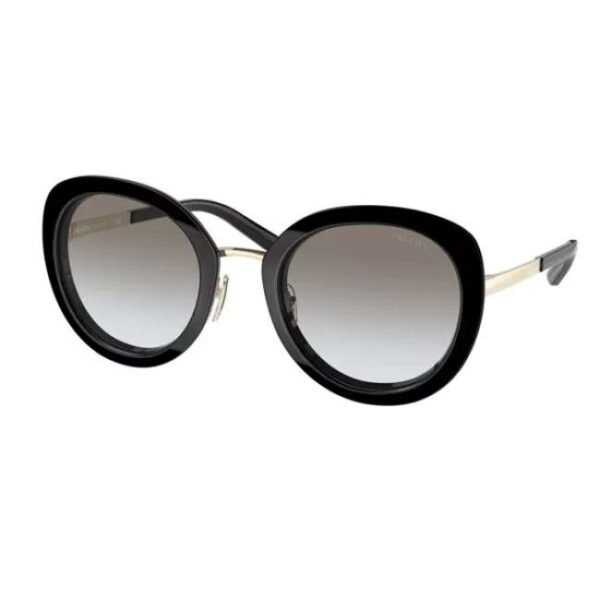 Prada Women Black Oval Sunglass - 0PR 54YS AAV0A753