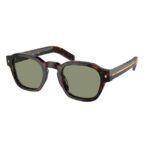 Prada Men Briar Tortoise Square Sunglass - 0PR A16S 17N20G49