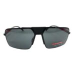Prada Men Matte Black Rectangle Sunglass - 0PS 52XS 1BO06L59