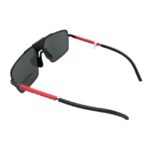 Prada Men Matte Black Rectangle Sunglass - 0PS 52XS 1BO06L59