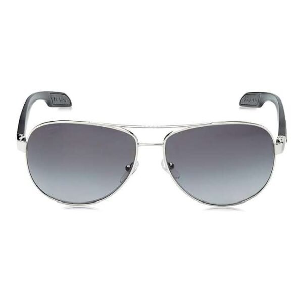 Prada Men Silver Pilot Sunglass - 0PS 53PS 1BC5W162