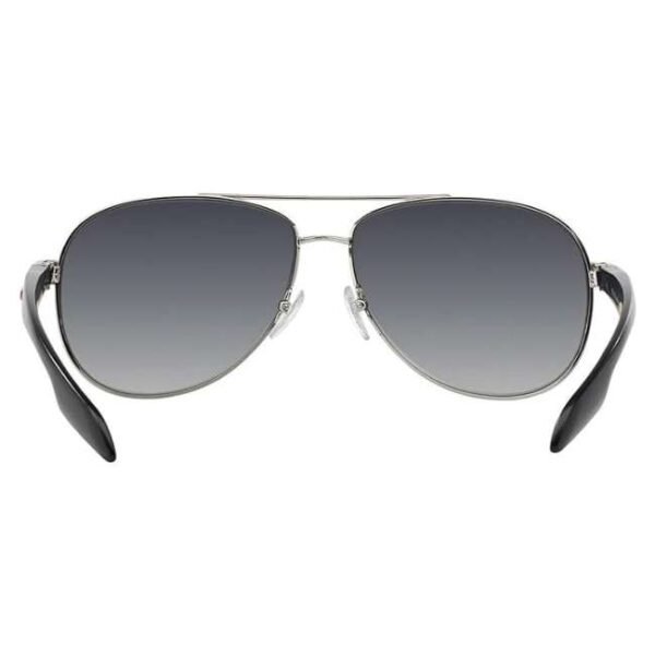 Prada Men Silver Pilot Sunglass - 0PS 53PS 1BC5W162
