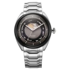 Titan Stellar Men Grey Dial Automatic - 10011KM01