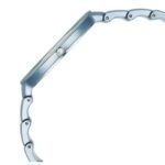 Titan Edge Squircle Camo Quartz Analog Blue Dial Ceramic Strap Watch For Unisex - 1841qc07