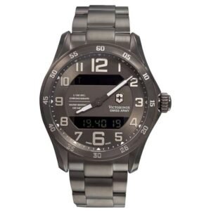 Victorinox Men Black Dial Quartz Watch - 241300