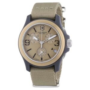 Victorinox Men Brown Dial Quartz Watch - 241533