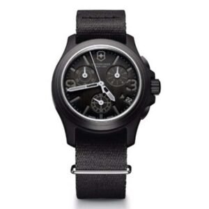 Victorinox Men Black Dial Quartz Watch - 241534