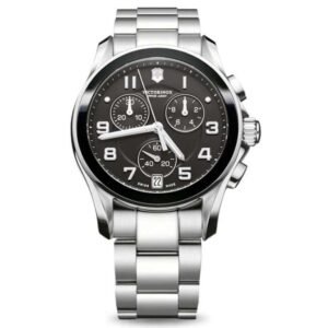 Victorinox Men Black Dial Quartz Watch - 241544