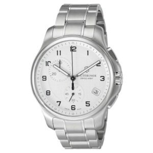 Victorinox Men White Dial Quartz Watch - 241554