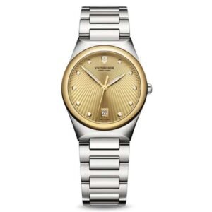 Victorinox Women Gold Dial Quartz Watch - 241633