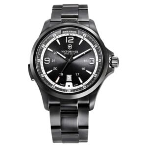 Victorinox Men Black Dial Quartz Watch - 241665