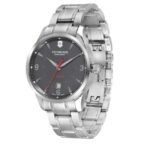 Victorinox Men Grey Dial Mechanical Watch - 241669