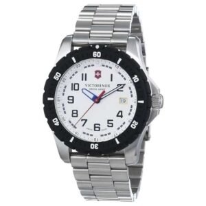 Victorinox Men White Dial Quartz Watch - 241677