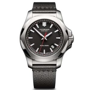 Victorinox Men Black Dial Quartz Watch - 241737