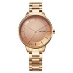 Titan Razzle Dazzle Women Rose Gold Dial Quartz Watch - 2648WM06