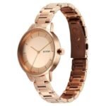 Titan Razzle Dazzle Women Rose Gold Dial Quartz Watch - 2648WM06