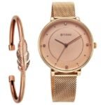 Titan Purple Stackables Women Pink Dial Quartz - 2673WM04F