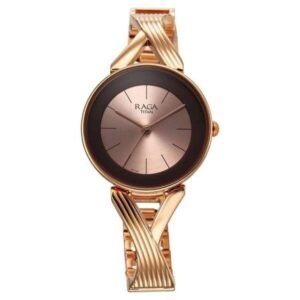 Titan Raga Chic Women Rose Gold Dial Quartz - 2698WM01