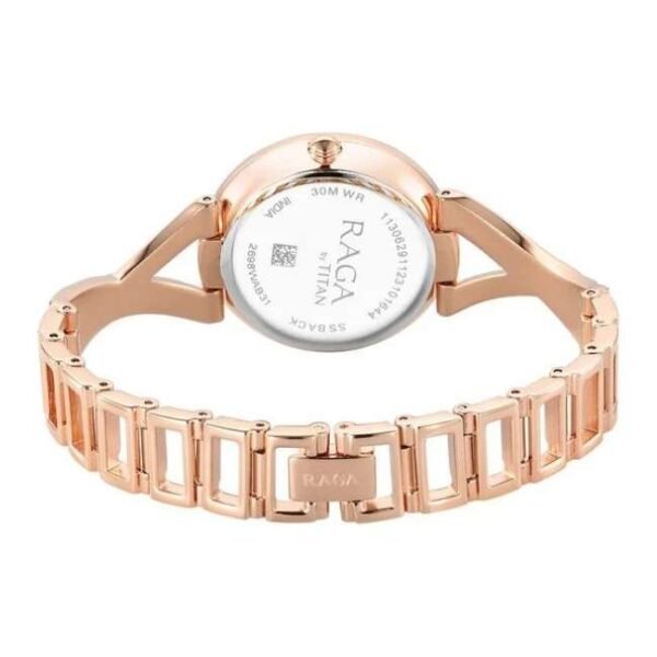 Titan Raga Chic Women Rose Gold Dial Quartz - 2698WM01