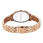 Titan Secluded Women Rose Gold Dial Quartz - 2707WM01