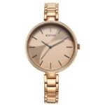 Titan Purple Stackables Women Rose Gold Dial Quartz - 2714WM01F