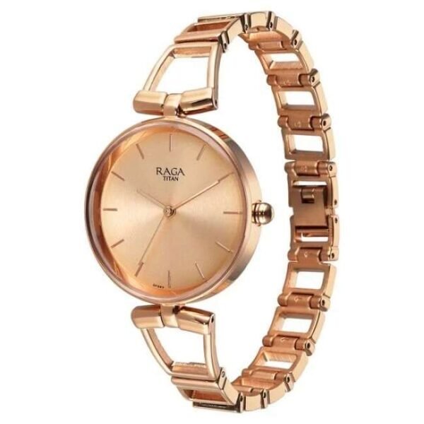 Titan Raga Ascend Women Rose Gold Dial Quartz - 2747WM01