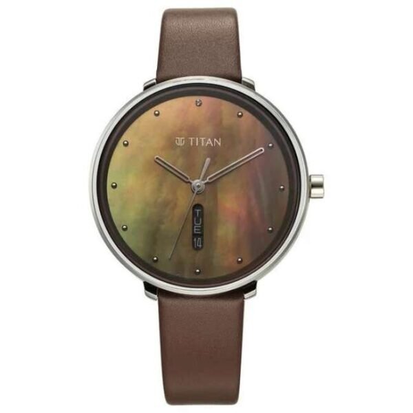 Titan Neo Women Mother Of Pearl Dial Quartz Watch - 2763SL01