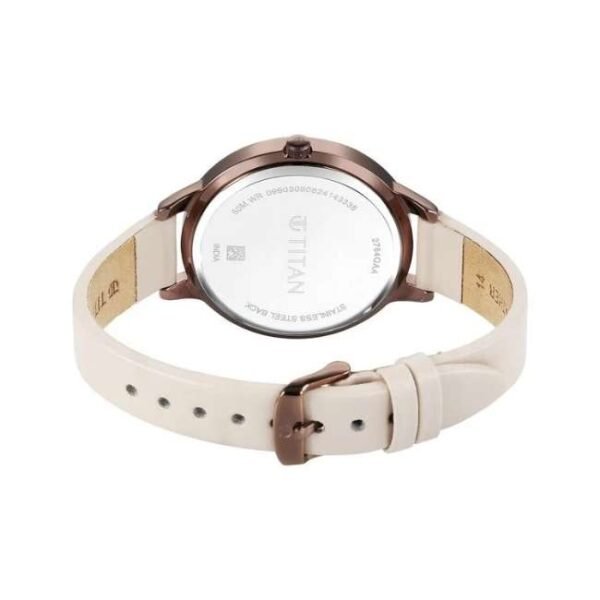 Titan Razzle Dazzle Women Brown Dial Quartz Watch - 2764QL01