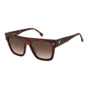 Carrera Women Brown Horn Square Sunglass  - 3016/S Ex4 55Ha